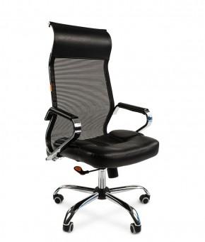 Кресло для руководителя CHAIRMAN 700 (Сетка) Черное в Игриме - igrim.ok-mebel.com | фото