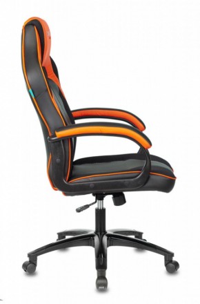 Кресло игровое Бюрократ VIKING 2 AERO ORANGE черный/оранжевый в Игриме - igrim.ok-mebel.com | фото 3