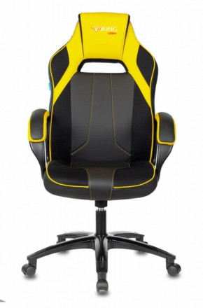 Кресло игровое Бюрократ VIKING 2 AERO YELLOW черный/желтый в Игриме - igrim.ok-mebel.com | фото 2
