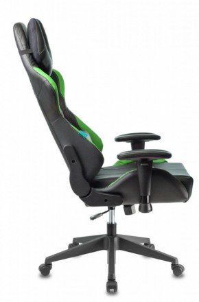 Кресло игровое Бюрократ VIKING 5 AERO LGREEN черный/салатовый в Игриме - igrim.ok-mebel.com | фото 3