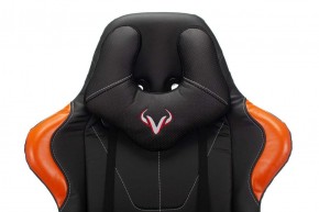 Кресло игровое Бюрократ VIKING 5 AERO ORANGE черный/оранжевый в Игриме - igrim.ok-mebel.com | фото 6