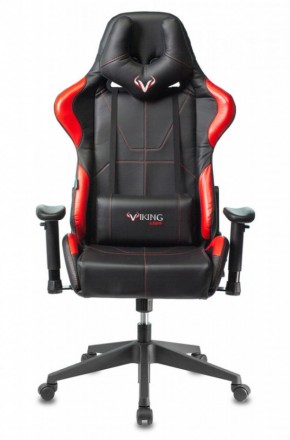 Кресло игровое Бюрократ VIKING 5 AERO RED черный/красный в Игриме - igrim.ok-mebel.com | фото 3