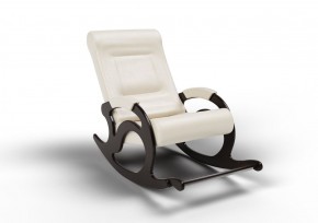 Кресло-качалка Тироль 12-К-В (экокожа/венге) ВЕНГЕ в Игриме - igrim.ok-mebel.com | фото