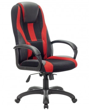 Кресло компьютерное BRABIX PREMIUM "Rapid GM-102" (экокожа/ткань, черное/красное) 532107 в Игриме - igrim.ok-mebel.com | фото