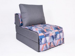 Кресло-кровать бескаркасное Харви (серый-сноу деним) в Игриме - igrim.ok-mebel.com | фото