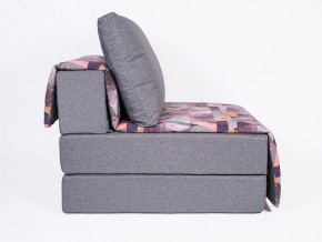 Кресло-кровать бескаркасное Харви (серый-сноу манго) в Игриме - igrim.ok-mebel.com | фото 3