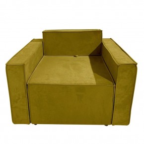 Кресло-кровать Принц КК1-ВГ (велюр горчичный) в Игриме - igrim.ok-mebel.com | фото 1