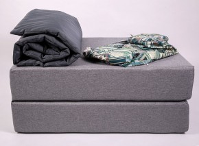 Кресло-кровать-пуф бескаркасное Прайм (мехико серый-графит) в Игриме - igrim.ok-mebel.com | фото 5