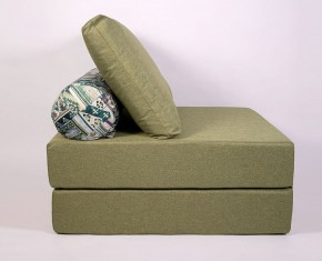 Кресло-кровать-пуф бескаркасное Прайм (Оливковый) в Игриме - igrim.ok-mebel.com | фото 3