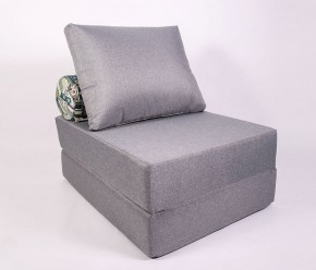 Кресло-кровать-пуф бескаркасное Прайм (Серый) в Игриме - igrim.ok-mebel.com | фото