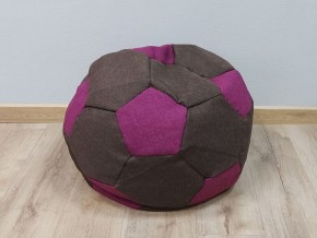 Кресло-мешок Мяч S (Savana Chocolate-Savana Berry) в Игриме - igrim.ok-mebel.com | фото 1