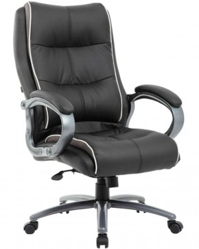 Кресло офисное BRABIX PREMIUM "Strong HD-009" (экокожа черная, ткань серая) 531945 в Игриме - igrim.ok-mebel.com | фото