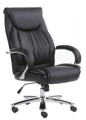 Кресло офисное BRABIX "Advance EX-575" (хром/экокожа/черное) 531825 в Игриме - igrim.ok-mebel.com | фото