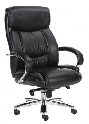Кресло офисное BRABIX "Direct EX-580" (хром/рециклированная кожа/черное) 531824 в Игриме - igrim.ok-mebel.com | фото