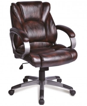 Кресло офисное BRABIX "Eldorado EX-504" (коричневое) 530875 в Игриме - igrim.ok-mebel.com | фото