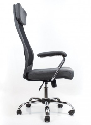 Кресло офисное BRABIX "Flight EX-540" (хром, ткань, сетка, серое) 531848 в Игриме - igrim.ok-mebel.com | фото 3