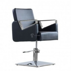 Кресло парикмахерское Barneo 6300V5 черное в Игриме - igrim.ok-mebel.com | фото