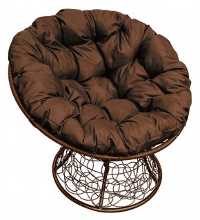 Кресло "ПАПАСАН" ротанг (каркас коричневый) в Игриме - igrim.ok-mebel.com | фото