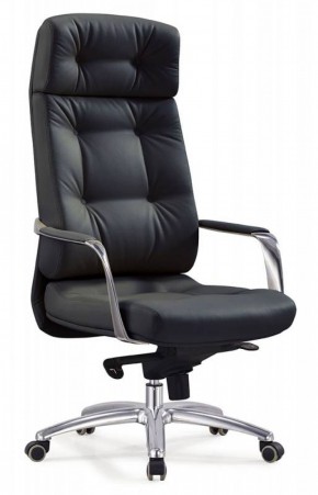 Кресло руководителя Бюрократ _DAO/BLACK черный в Игриме - igrim.ok-mebel.com | фото