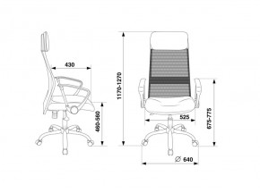 Кресло руководителя Бюрократ KB-6N/SL/B/TW-11 черный в Игриме - igrim.ok-mebel.com | фото 4