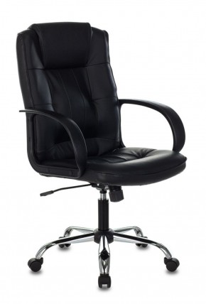 Кресло руководителя Бюрократ T-800N/BLACK черный в Игриме - igrim.ok-mebel.com | фото
