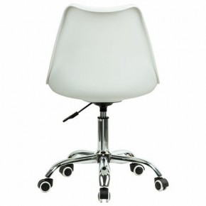 Кресло стул BRABIX "Eames MG-310 CH", хром, пластик белый, ткань серая, 532924 в Игриме - igrim.ok-mebel.com | фото 4