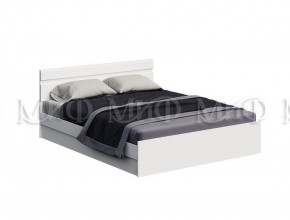 НЭНСИ NEW Кровать 1,4 м с ПМ (Белый глянец холодный/Белый) в Игриме - igrim.ok-mebel.com | фото