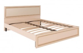 Кровать 1.6 Беатрис М10 с мягкой спинкой и ортопедическим основанием (дуб млечный) в Игриме - igrim.ok-mebel.com | фото 1