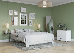 Кровать 1,6 VICTOR + основание (Белый) в Игриме - igrim.ok-mebel.com | фото 4