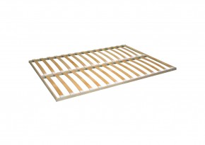 Кровать 1,6 VICTOR + основание (Белый-Бетон) в Игриме - igrim.ok-mebel.com | фото 3