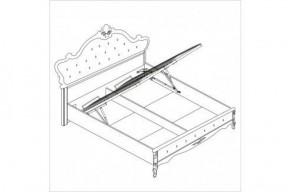 Кровать 1800 Мишель с мягким изголовьем в Игриме - igrim.ok-mebel.com | фото 3