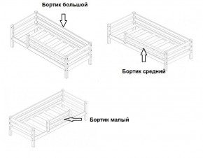 Кровать 2-х ярусная Сонечка с бортиками (лестница наклонная) в Игриме - igrim.ok-mebel.com | фото 4