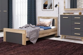 Кровать 900 Вега Скандинавия в Игриме - igrim.ok-mebel.com | фото 3
