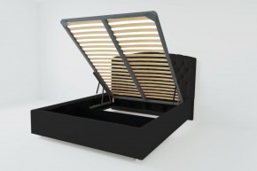 Кровать Берлин с ПМ 1200 (экокожа кольт ч) в Игриме - igrim.ok-mebel.com | фото
