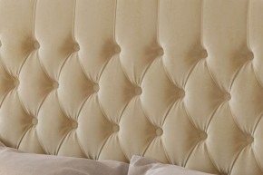 Кровать Берлин с ПМ 1800 (экокожа бежевая) в Игриме - igrim.ok-mebel.com | фото 2
