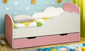 Кровать детская Облака №1 (800*1600) ЛДСП в Игриме - igrim.ok-mebel.com | фото