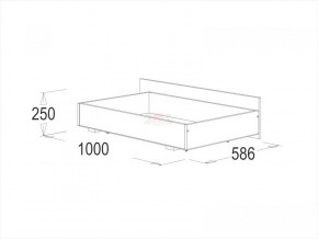 Кровать двойная Ольга 1Н + 2-а ящика (1200*2000) в Игриме - igrim.ok-mebel.com | фото 3