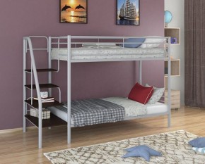Кровать двухъярусная "Толедо" Серый/Венге в Игриме - igrim.ok-mebel.com | фото