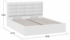Кровать двуспальная Агата с ПМ Тип 1 в Игриме - igrim.ok-mebel.com | фото 4