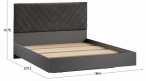 Кровать двуспальная Бетта Тип 1 в Игриме - igrim.ok-mebel.com | фото 3