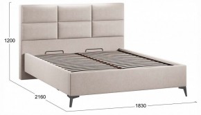 Кровать двуспальная Делана с ПМ Тип 1 в Игриме - igrim.ok-mebel.com | фото 4
