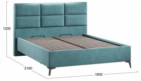 Кровать двуспальная Делана с ПМ Тип 1 в Игриме - igrim.ok-mebel.com | фото 4