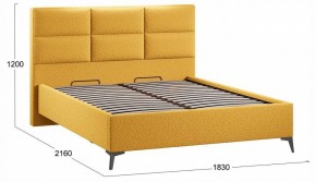 Кровать двуспальная Делана с ПМ Тип 1 в Игриме - igrim.ok-mebel.com | фото 4
