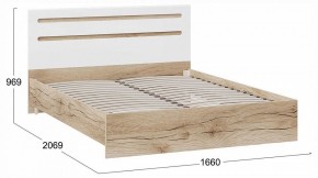 Кровать двуспальная Фьюжн ТД-260.01.03 в Игриме - igrim.ok-mebel.com | фото 3