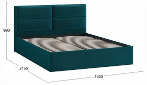 Кровать двуспальная Глосс с ПМ Тип 1 в Игриме - igrim.ok-mebel.com | фото 4