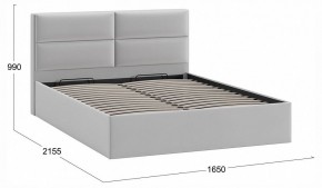 Кровать двуспальная Глосс с ПМ Тип 1 в Игриме - igrim.ok-mebel.com | фото 4