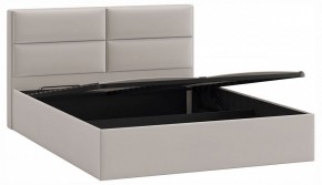 Кровать двуспальная Глосс с ПМ Тип 1 в Игриме - igrim.ok-mebel.com | фото 3