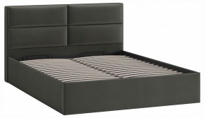 Кровать двуспальная Глосс с ПМ Тип 1 в Игриме - igrim.ok-mebel.com | фото 2