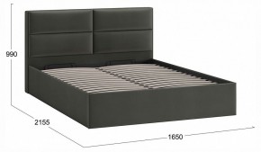 Кровать двуспальная Глосс с ПМ Тип 1 в Игриме - igrim.ok-mebel.com | фото 4