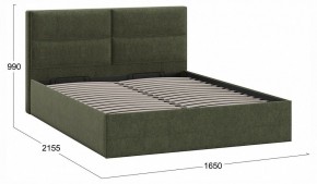 Кровать двуспальная Глосс с ПМ Тип 1 в Игриме - igrim.ok-mebel.com | фото 4